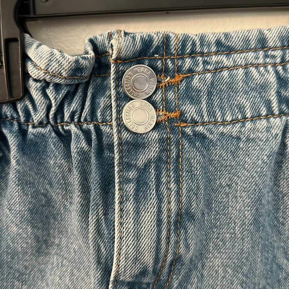Zara Girls Denim Jean Skirt Size 7